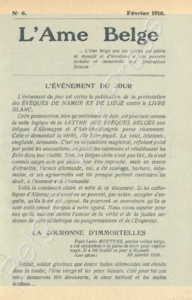 Eerste pagina voorbeeld
