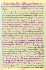 Eerste pagina voorbeeld