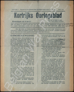 Eerste pagina voorbeeld