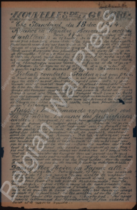 Eerste pagina voorbeeld