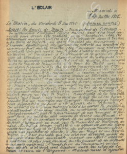 First page thumbnail