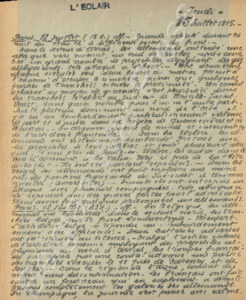 Eerste pagina voorbeeld