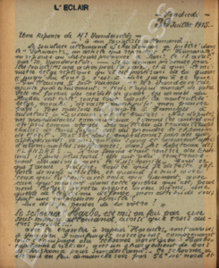 First page thumbnail