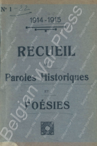 Eerste pagina voorbeeld