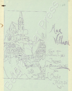 First page thumbnail