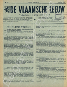 Eerste pagina voorbeeld