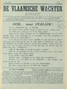 Eerste pagina voorbeeld