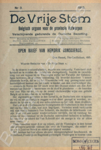 Eerste pagina voorbeeld