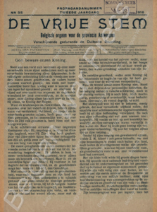Eerste pagina voorbeeld