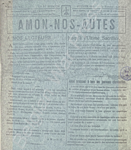 Eerste pagina voorbeeld