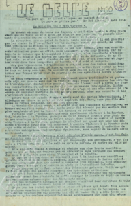 Eerste pagina voorbeeld