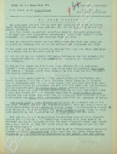 Eerste pagina voorbeeld