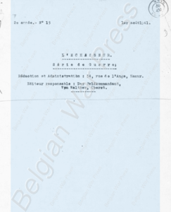 Miniature de la première page