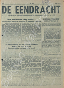 Eerste pagina voorbeeld