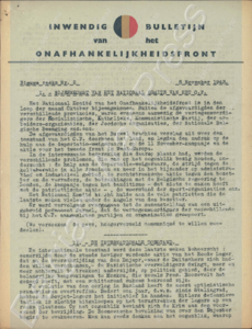 Eerste pagina voorbeeld