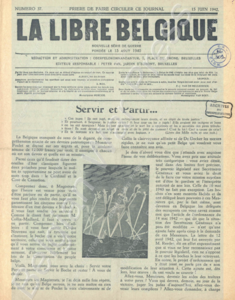 Eerste pagina voorbeeld