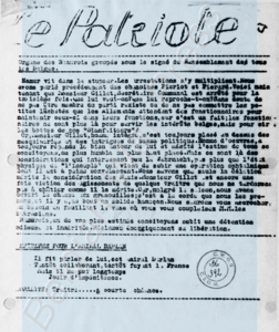 Eerste pagina voorbeeld