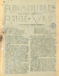 Eerste pagina voorbeeld