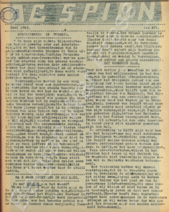 Eerste pagina voorbeeld