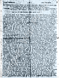 Eerste pagina voorbeeld