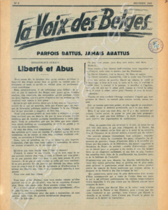 Eerste pagina voorbeeld