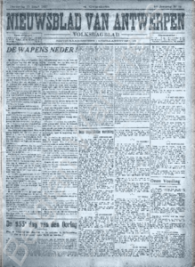 Eerste pagina voorbeeld