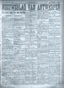 Eerste pagina voorbeeld