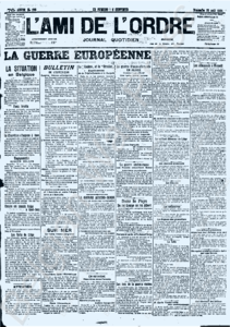 Eerste pagina voorbeeld