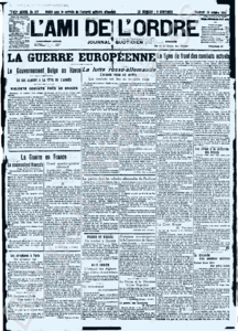 Eerste pagina voorbeeld