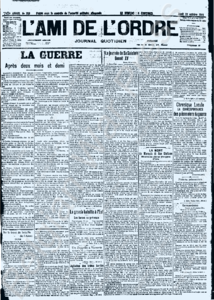 Eerste pagina voorbeeld