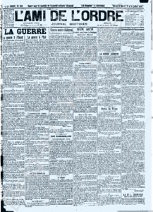 Eerste pagina voorbeeld
