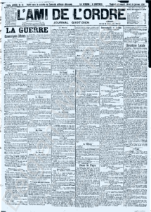 Miniature de la première page
