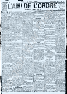 Eerste pagina voorbeeld