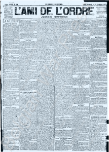 Miniature de la première page