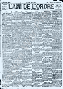 Miniature de la première page