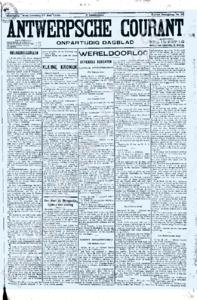 Eerste pagina voorbeeld