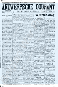 Eerste pagina voorbeeld