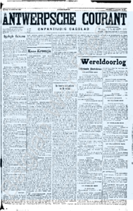 Eerste pagina voorbeeld