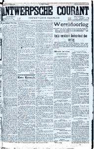 Eerste pagina voorbeeld