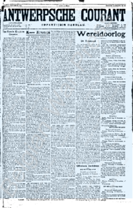 Eerste pagina voorbeeld