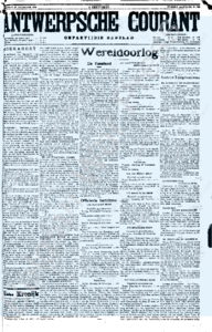 Eerste pagina voorbeeld