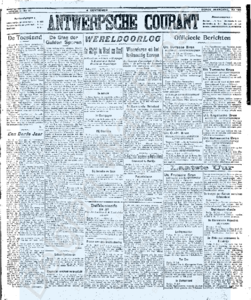 Eerste pagina voorbeeld