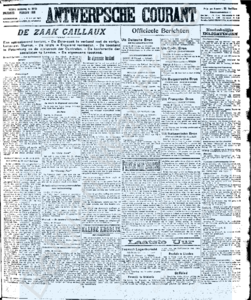 Eerste pagina voorbeeld