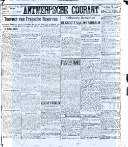 First page thumbnail