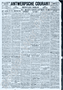 Eerste pagina voorbeeld