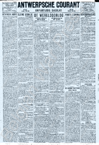 Eerste pagina voorbeeld