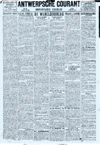 Eerste pagina voorbeeld