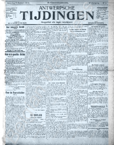 Eerste pagina voorbeeld
