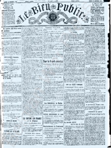 Miniature de la première page