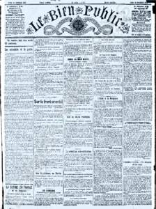 First page thumbnail